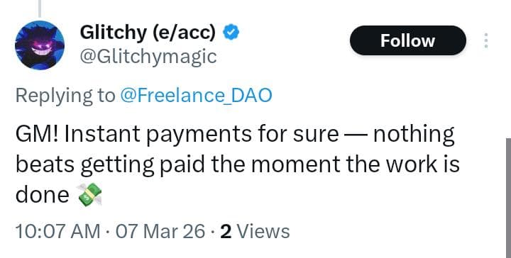 FreeLanceDAO community screenshot 3